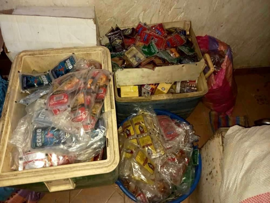 Tchad : La Police municipale saisit des produits illicites à N’Djamena Tchad : La Police municipale saisit des produits illicites à N’Djamena