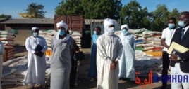 Tchad : lancement de la distribution de vivres à N'Djamena Tchad : lancement de la distribution de vivres à N'Djamena