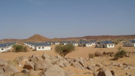 Une vue de la ville d'Amdjarass, dans l'Ennedi Est. Illustration © DR