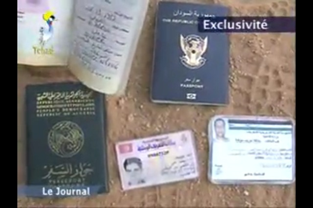 Mali : Des passeports ont été trouvés chez les djihadistes. Mali : Des passeports ont été trouvés chez les djihadistes.