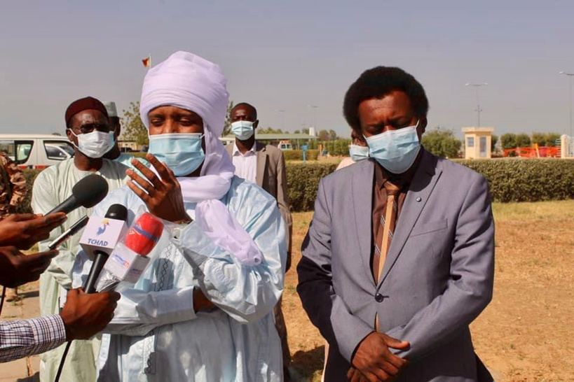 Tchad : le ministre de la Santé publique inspecte l'hôpital de Farcha. © Min.Santé Tchad : le ministre de la Santé publique inspecte l'hôpital de Farcha. © Min.Santé