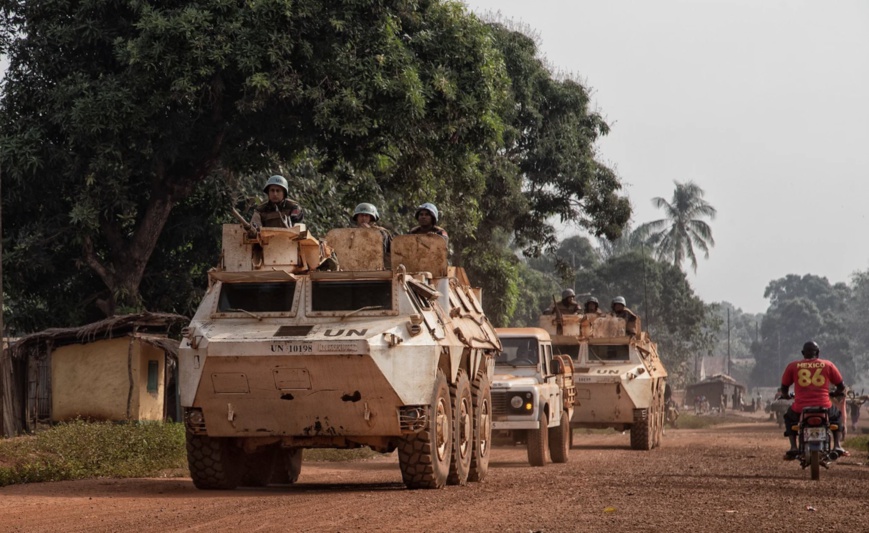 Centrafrique : mission de survol d'avions de chasse français par solidarité. Illustration © MINUSCA