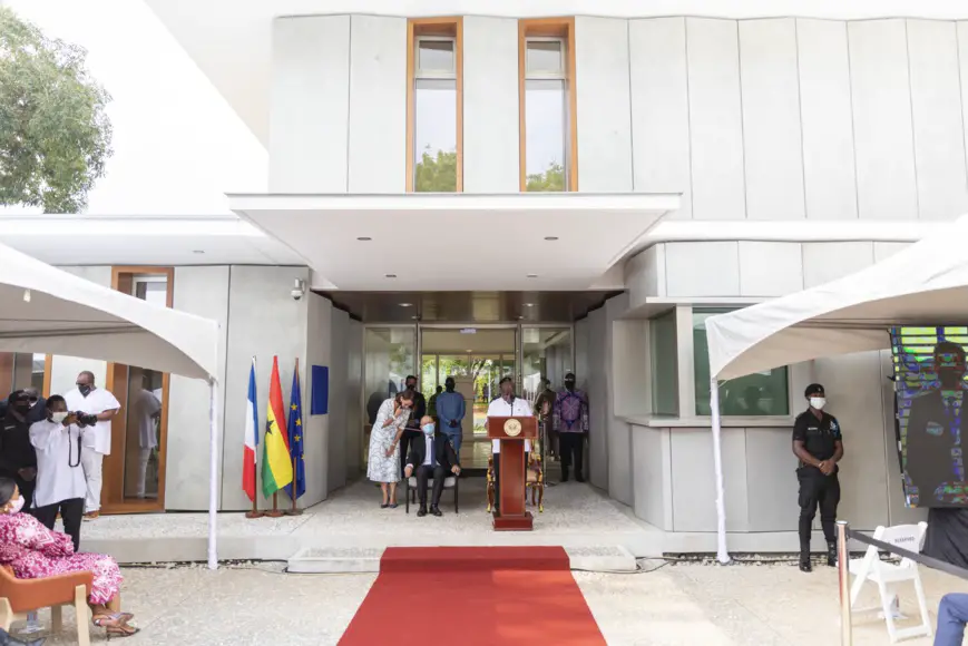Ghana : l'ambassade de France à Accra inaugurée