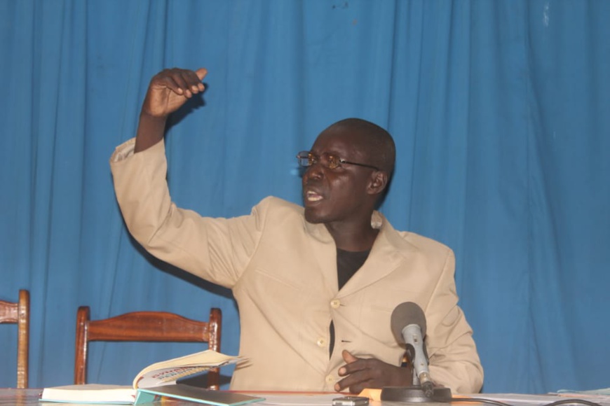 Le président du CTVC, Dingamnayal Nely Versinis. © Ben Kadabio/Alwihda Info
