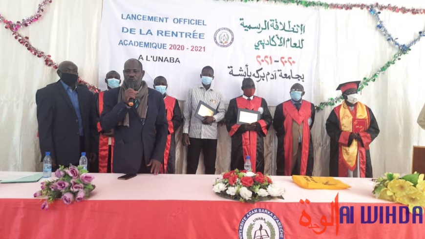 Tchad : l'UNABA lance la rentrée académique 2020-2021 et distingue des enseignants Tchad : l'UNABA lance la rentrée académique 2020-2021 et distingue des enseignants