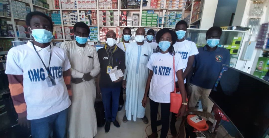 Tchad : L’ONG KITES a organisé une journée de sensibilisation sur le Covid-19 à Abéché