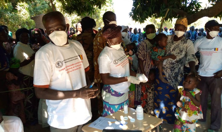 Tchad : La campagne de vaccination contre la rougeole lancée dans la Tandjilé Tchad : La campagne de vaccination contre la rougeole lancée dans la Tandjilé