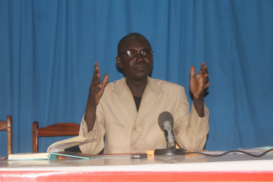 le président du CTVC, Dingamnayal Nely Versinis. © Ben Kadabio/Alwihda Info le président du CTVC, Dingamnayal Nely Versinis. © Ben Kadabio/Alwihda Info