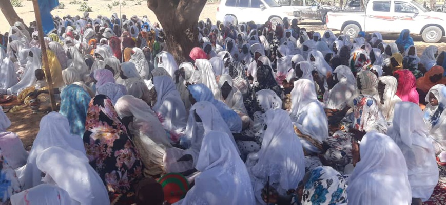 Tchad : le sultanat du Ouaddaï collecte et distribue l'aumône dans les villages