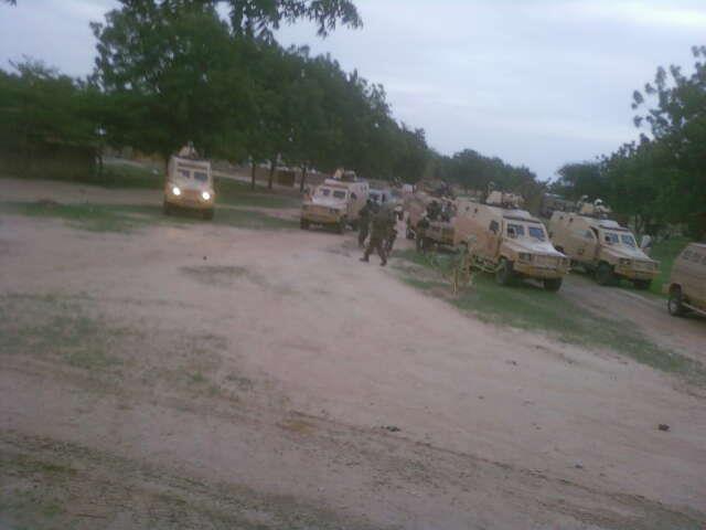 Des soldats tchadiens. Crédits photos : Sources