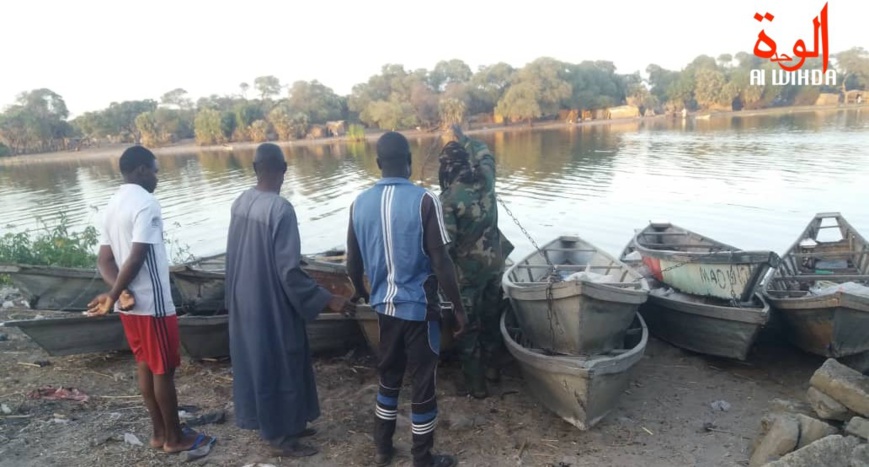 Les rives du Lac Tchad. Illustration ©️ Alwihda Info Les rives du Lac Tchad. Illustration ©️ Alwihda Info