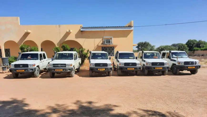 Tchad : les préfets de la province du Batha reçoivent leurs nouveaux véhicules
