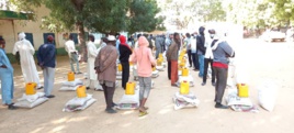 Confinement de N'Djamena : des kits alimentaires distribués dans le 4e arrondissement