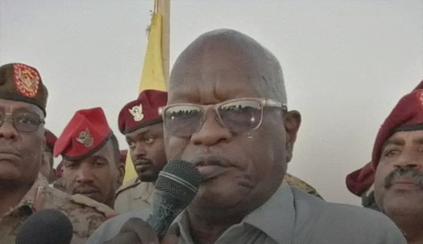 Le gouverneur de l'État du Darfour-Ouest, Mohammed Abdalla al-Douma. © DR