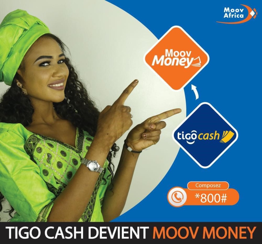 Tchad : Tigo Cash devient Moov Money Tchad : Tigo Cash devient Moov Money