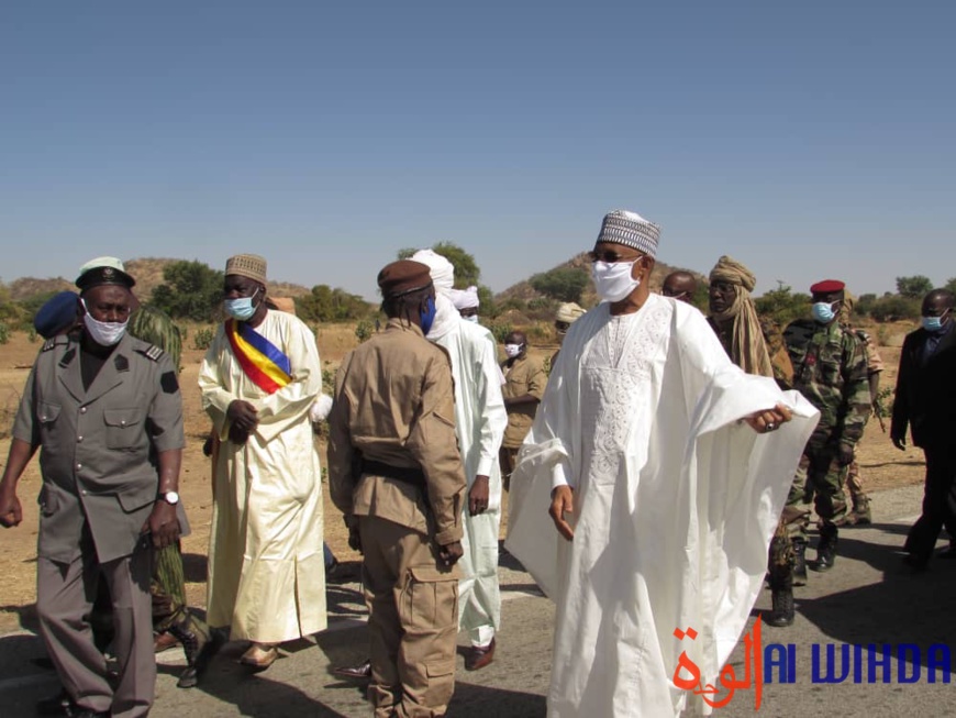 Tchad : le gouverneur du Guéra en visite de travail à Bitkine, dans le département d'Abtouyour Tchad : le gouverneur du Guéra en visite de travail à Bitkine, dans le département d'Abtouyour