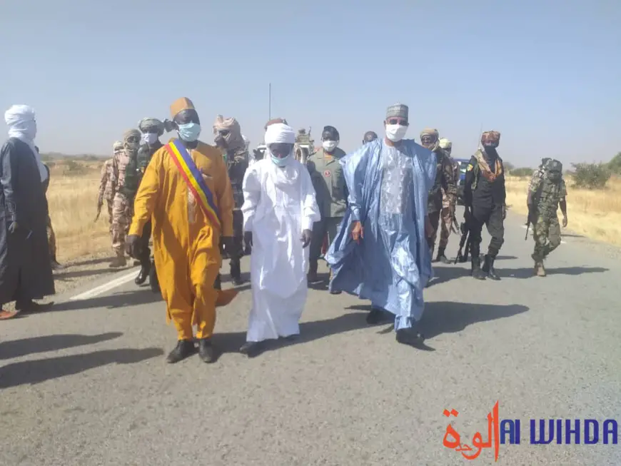 Tchad : le gouverneur du Guéra poursuit sa visite de travail à Mangalmé
