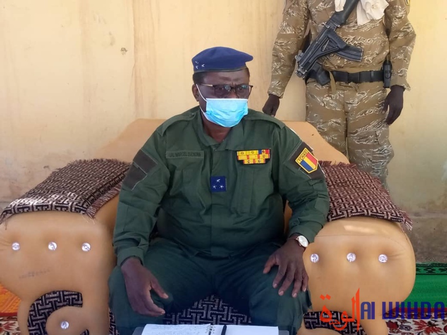 Tchad : en mission au Ouaddaï, le directeur de la gendarmerie fait le point sur la sécurité 