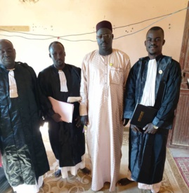 Tchad : un nouveau greffier installé au Tribunal de grande instance de Tiné. © Alwihda Info Tchad : un nouveau greffier installé au Tribunal de grande instance de Tiné. © Alwihda Info
