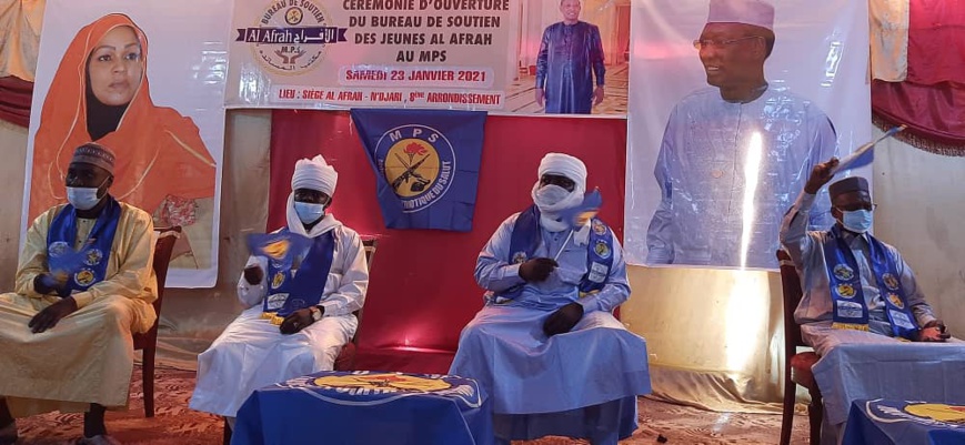 N'Djamena : le Bureau de soutien des jeunes Al-Afrah au MPS installe ses membres