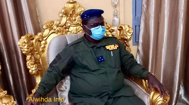 Le directeur général de la Gendarmerie nationale, le général de division Djontan Marcel Hoïnati. © Mahamat Issa Gadaya/Alwihda Info Le directeur général de la Gendarmerie nationale, le général de division Djontan Marcel Hoïnati. © Mahamat Issa Gadaya/Alwihda Info