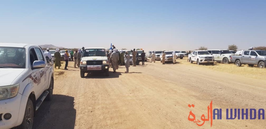 حاضرة إقليم وادي فيرا على هبة الاستعداد لإستقبال مشير تشاد إدريس ديبي اتنو 