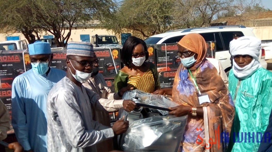 Abéché : le ministère de la Femme assiste des orphelins et appuie l'autonomisation Abéché : le ministère de la Femme assiste des orphelins et appuie l'autonomisation