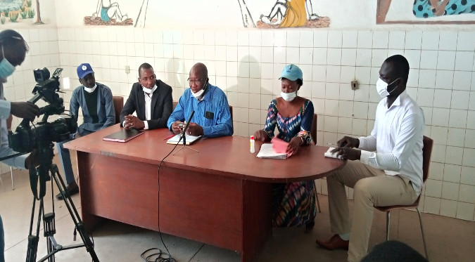 L’équipe de l’ONAPE et de l’Hôpital Provincial au lancement du stage à Sarh. © Lorangué Valéry Djimé/Alwihda Info L’équipe de l’ONAPE et de l’Hôpital Provincial au lancement du stage à Sarh. © Lorangué Valéry Djimé/Alwihda Info