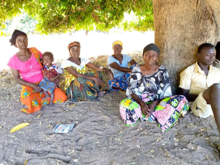 Tchad : de l'eau pour la population de Toumsou dans le canton Kabalaye