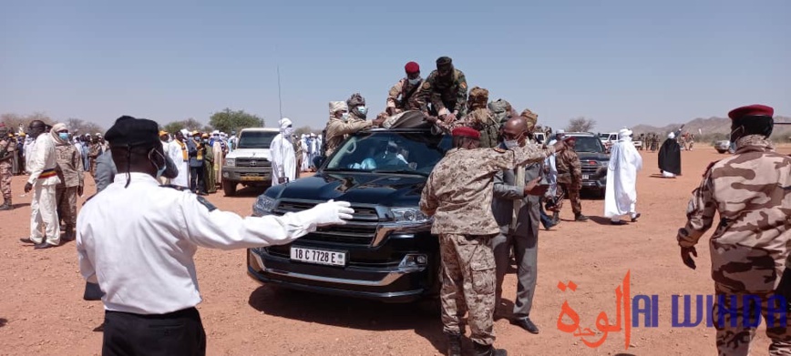 Tchad : le chef de l'État est à Goz Beida