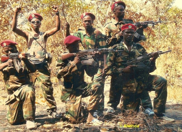 Des combattants du FDPC du général Abdoulaye Miskine dans le Maki. Centrafrique. Crédits photos : Alwihda