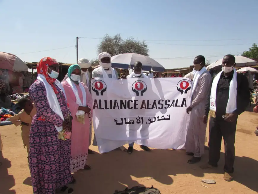 Tchad : L’Alliance Al-Assala a distribué des masques contre le Covid-19 à Mongo
