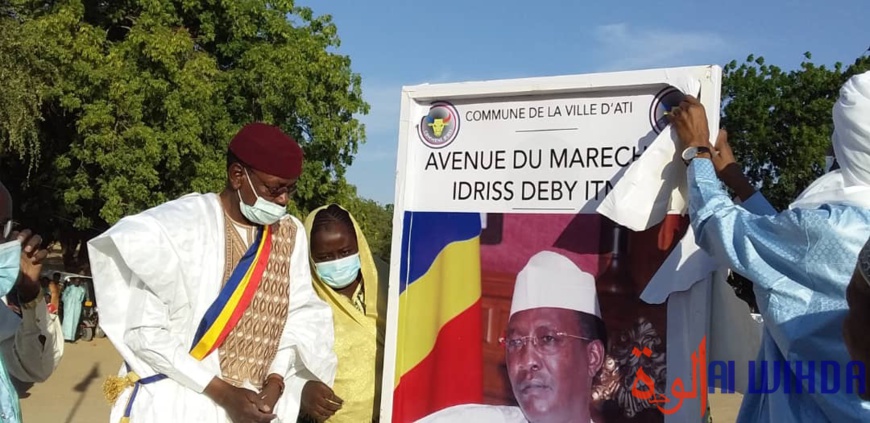 L'avenue "Maréchal du Tchad Idriss Déby Itno" inaugurée à Ati L'avenue "Maréchal du Tchad Idriss Déby Itno" inaugurée à Ati