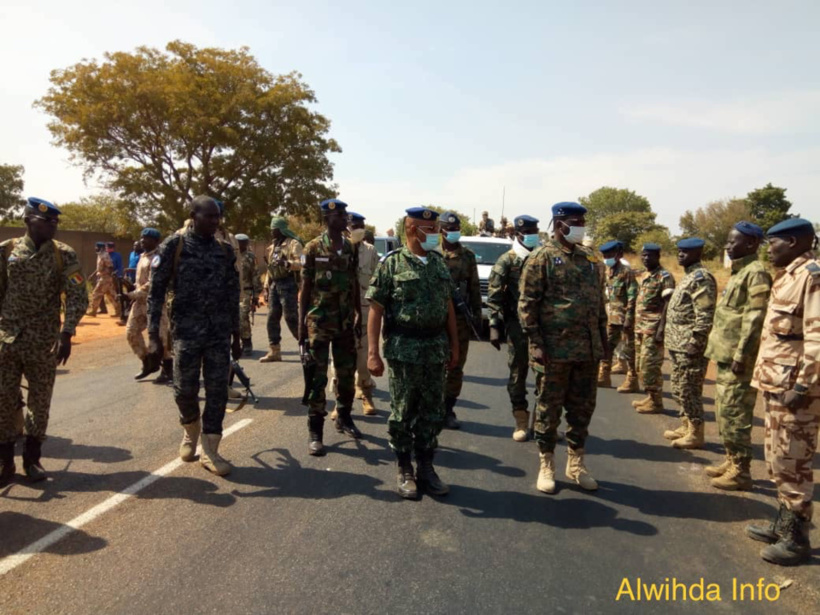 Tchad : le DG de la gendarmerie en mission d'inspection au Logone Occidental Tchad : le DG de la gendarmerie en mission d'inspection au Logone Occidental