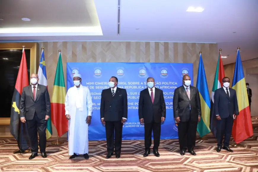 Les Chefs d'État présents au Mini-sommet de Luanda.