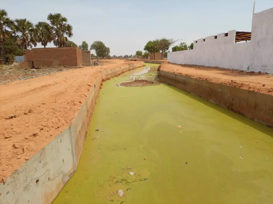Tchad : Le ministère de l’Hydraulique inspecte des travaux de drainage à Moundou