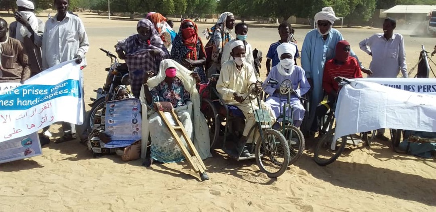 Tchad : La Journée nationale des personnes handicapées édition 2021 a été lancée à Ati