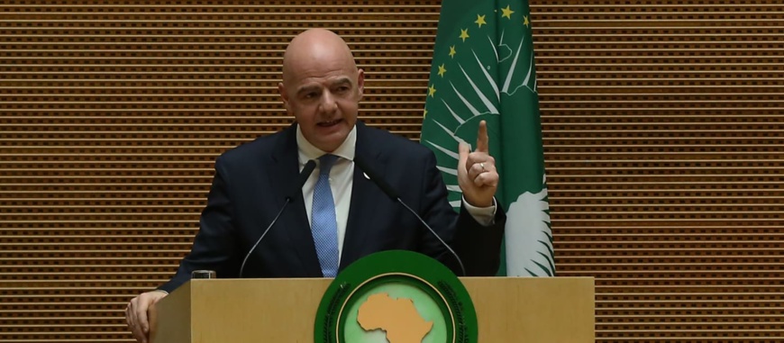 Le président de l’UA et le président de la FIFA font le point sur une collaboration réussie Le président de l’UA et le président de la FIFA font le point sur une collaboration réussie