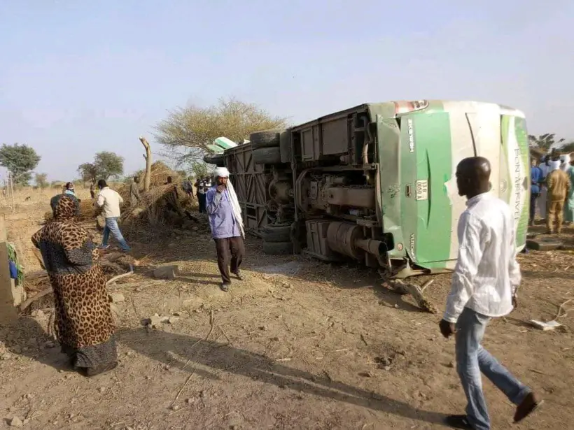 Tchad : un accident de la route fait 2 morts et plusieurs blessés près de Bongor