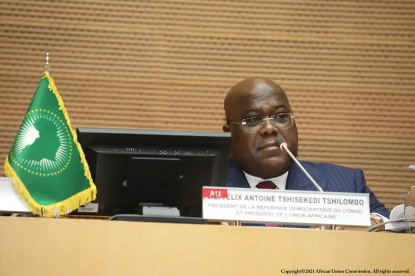 Felix-Antoine Tshisekedi est le nouveau président de l'Union africaine. © UA