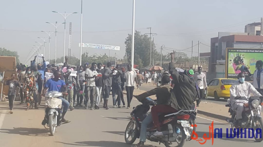 Manifestations de N'Djamena : la CTDDH exige la libération des personnes arrêtées Manifestations de N'Djamena : la CTDDH exige la libération des personnes arrêtées