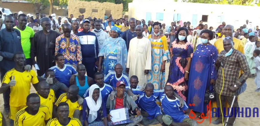 Tchad : des personnes handicapées se défient au football à Ati Tchad : des personnes handicapées se défient au football à Ati