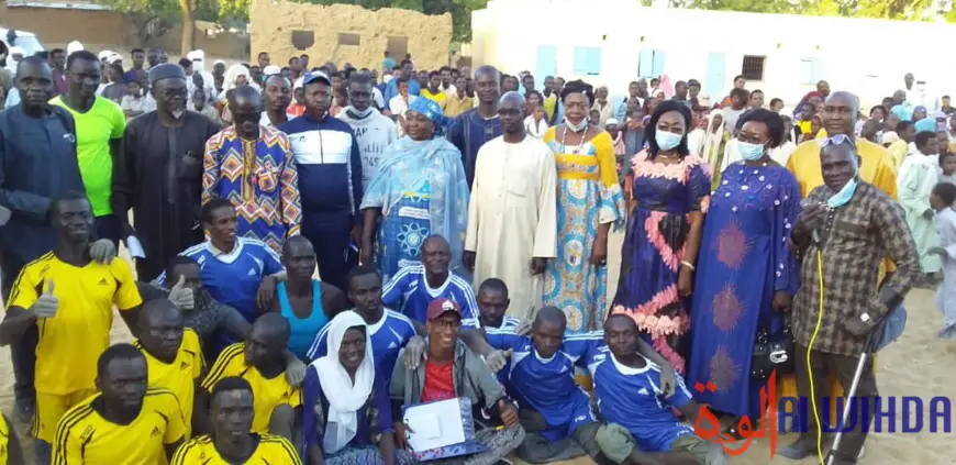 Tchad : des personnes handicapées se défient au football à Ati