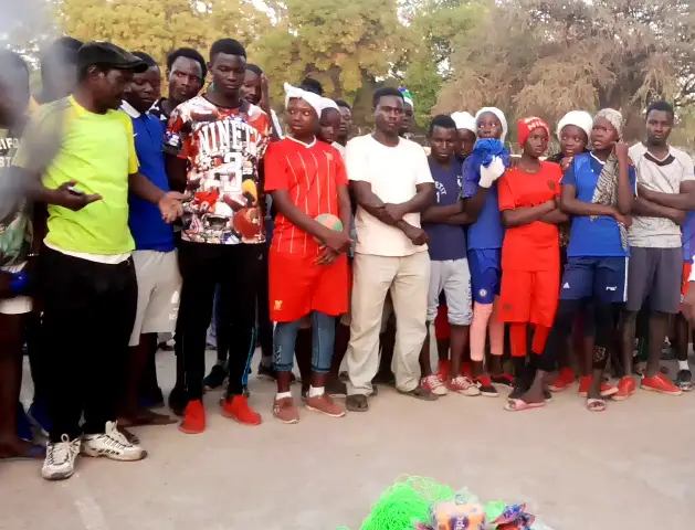 Tchad : remise d’équipements sportifs à la ligue départementale de handball du Bahr-Azoum