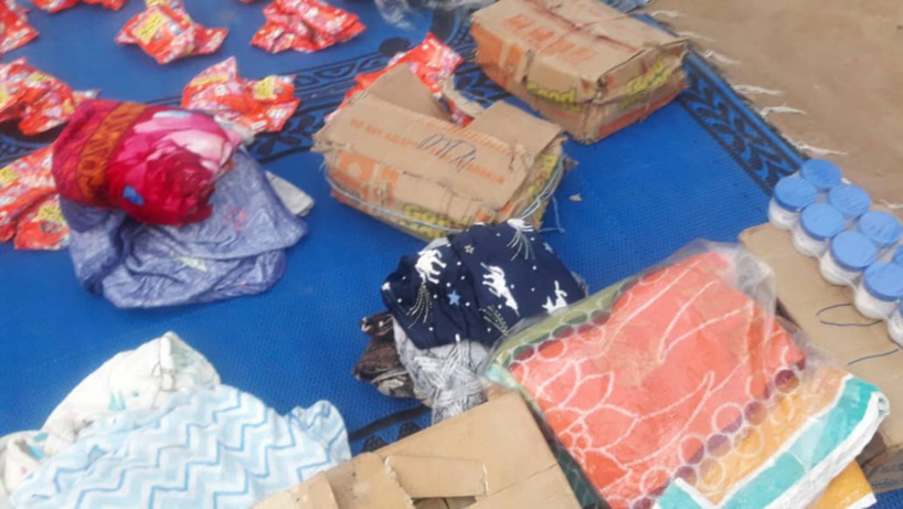 Tchad : une femme de bonne volonté a fait un don aux malades de l'hôpital de Laï Tchad : une femme de bonne volonté a fait un don aux malades de l'hôpital de Laï