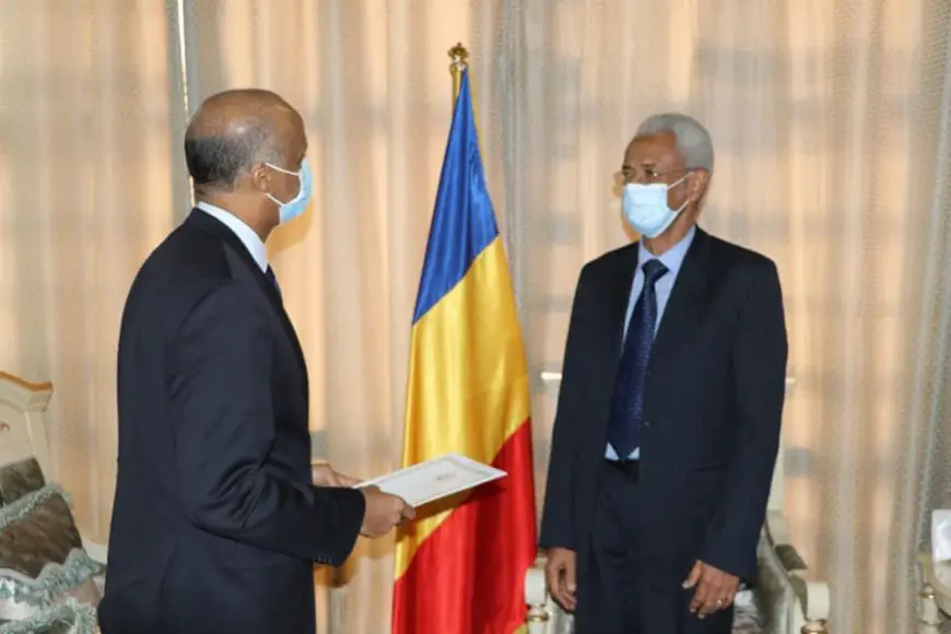 Tchad : Les ambassadeurs du Niger et de l’UE présentent leurs lettres de créance