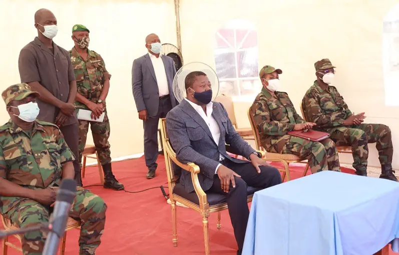 Togo : Le chef de l’Etat apporte son soutien aux soldats de l’opération Koundjoare