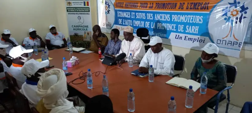 Tchad : l’ONAPE échange et suit les anciens promoteurs de l’emploi du Moyen-Chari
