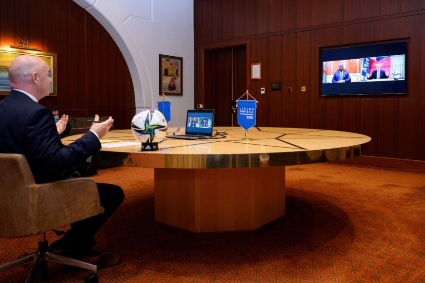 Union africaine-FIFA : Renforcement de la collaboration axée sur les résultats positifs Union africaine-FIFA : Renforcement de la collaboration axée sur les résultats positifs