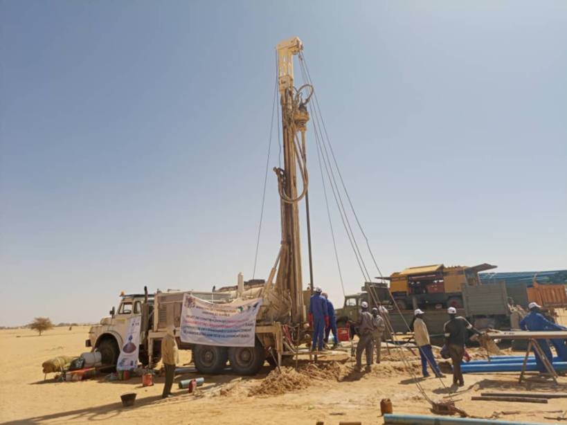 Tchad : la ministre de l'Hydraulique urbaine et rurale visite les travaux du projet PAEPA à Fada Tchad : la ministre de l'Hydraulique urbaine et rurale visite les travaux du projet PAEPA à Fada